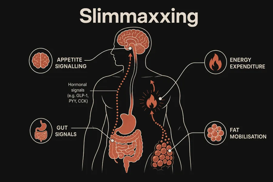 Slimmaxxing shelf diagram